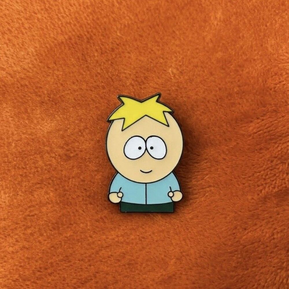 South Park Butters Stotch Enamel Pin Badge Cartoon Lapel Comedy Center Cute Gift